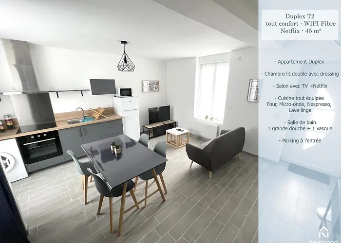 180a - Duplex T2 Confort Du Gond - 45 M2 Le Gond-Pontouvre